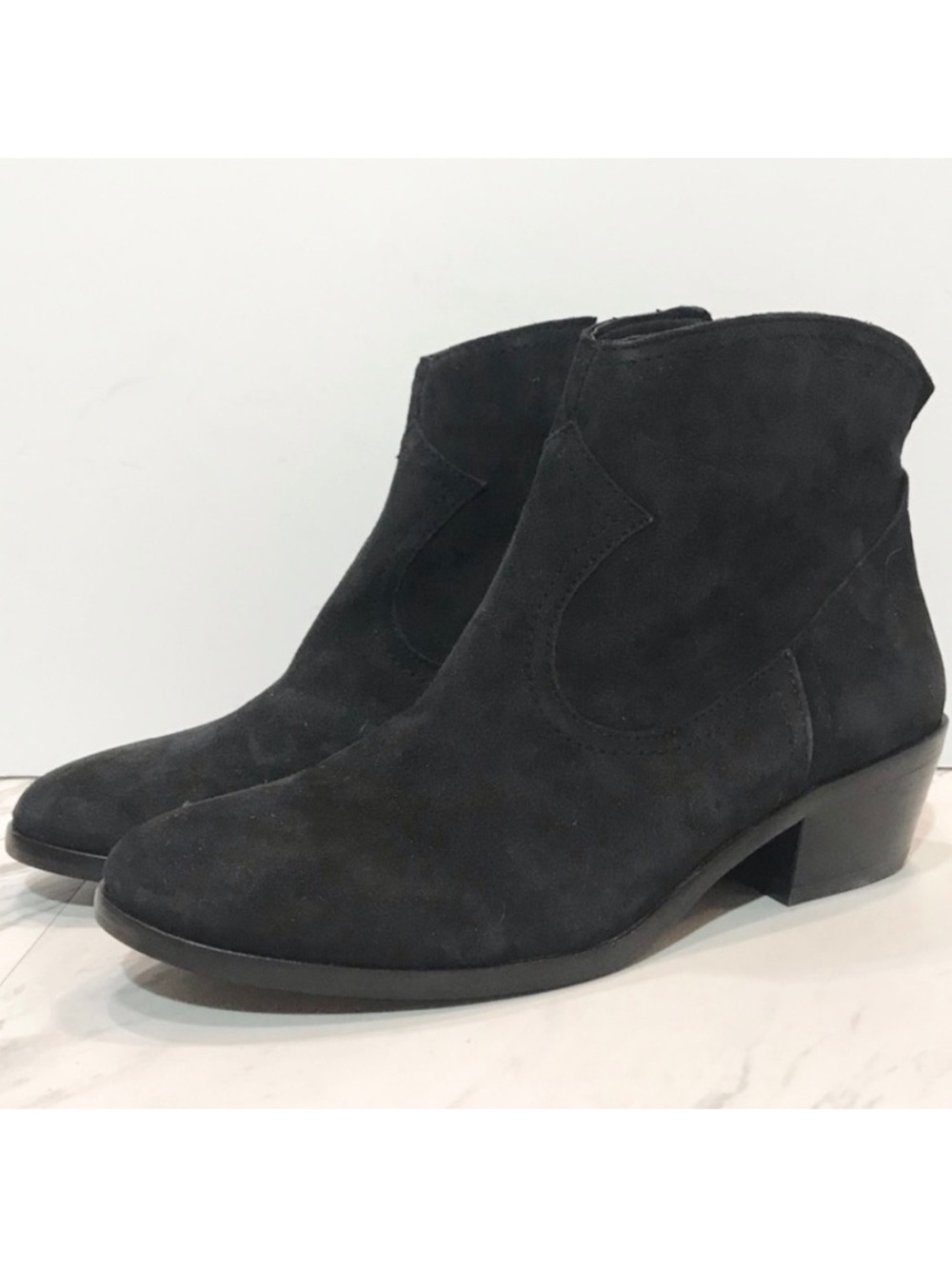Sam Edelman Peggy Black Booties 5.5M